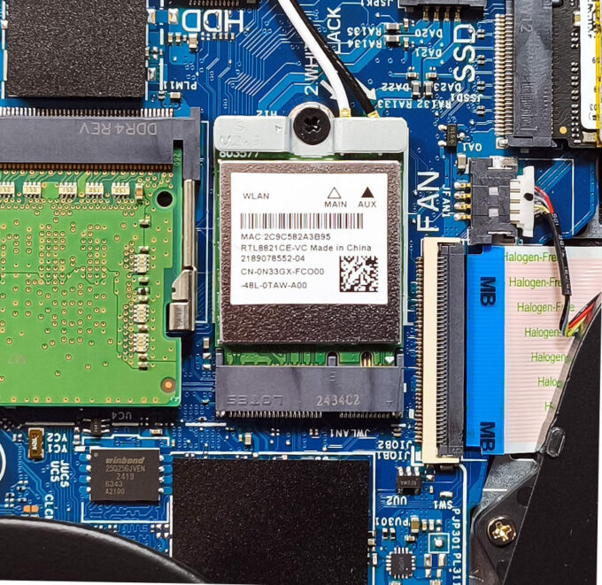 Conectividade do Dell Vostro 3520