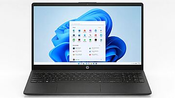 Configurações do HP 15: qual versão vale a pena comprar 16 Configurações do HP 15: HP 15 notebook com Windows 11 na tela inicial, mostrando design moderno e teclado completo - guia de configurações do HP 15 e qual versão vale a pena comprar